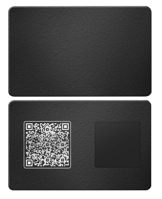 Metal Digital Business Cards