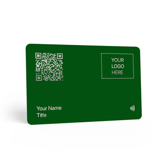 Digital Business Card | Green PVC | Colour Print
